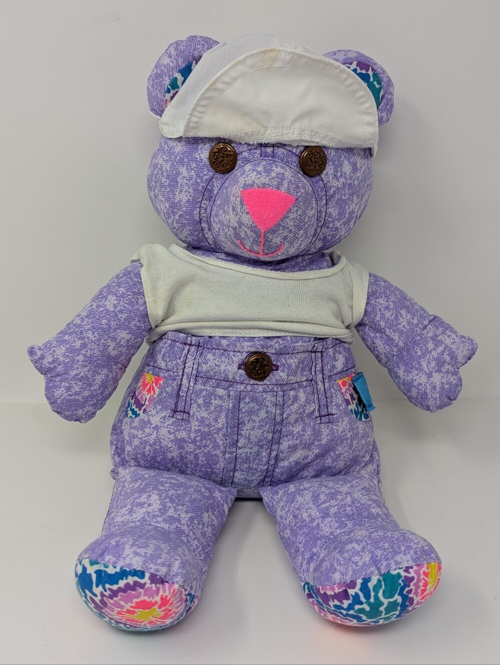 Doodle Bear Original Shirt Hat Tyco Vintage 1996